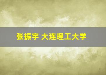 张振宇 大连理工大学